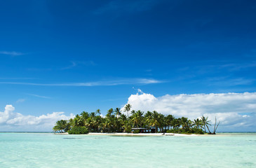 Papier peint photo Île Île inhabitée au cœur du Pacifique  © iPics