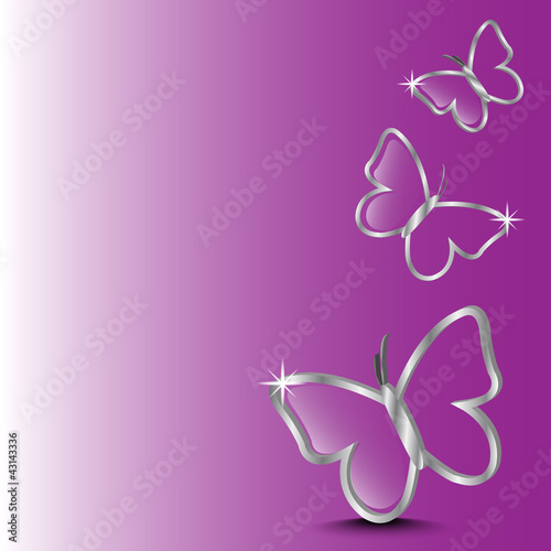 background with butterfly