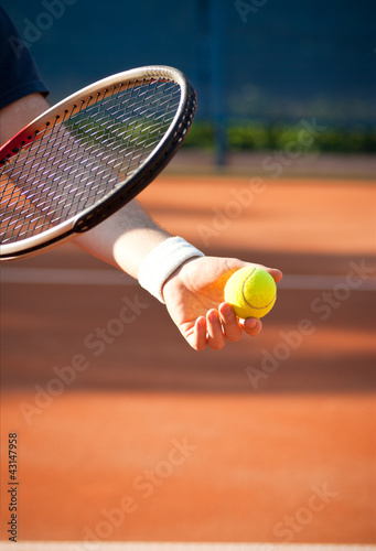 tennis lesson © lusia83