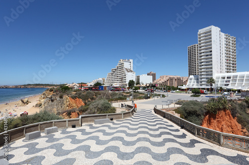 Promenade at Praia da Rocha in Portimao, Portugal photo