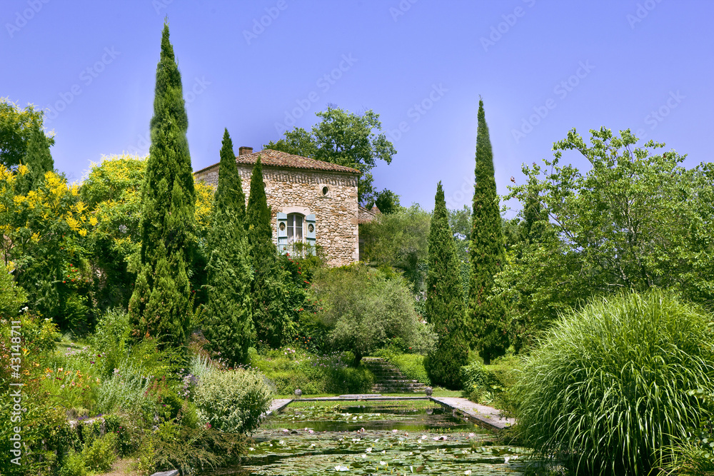 Jardin, jardinage, parc, nature, maison, immobilier, vert