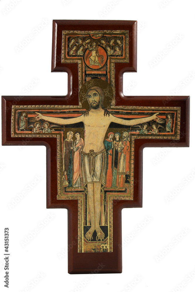 Replica of the cross of St. Francis of Assisi Italy
