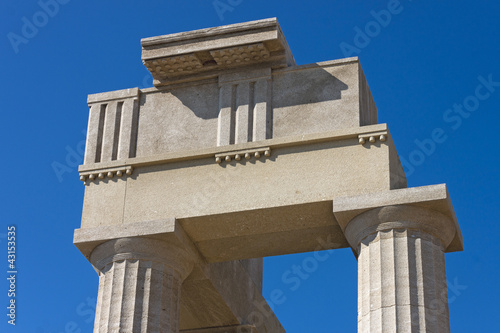 Tempio di Atena dell'Acropoli di Lindos photo