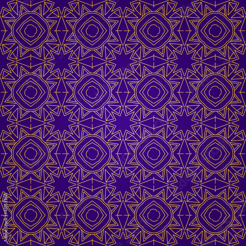 Abstract Seamless Geometric Pattern