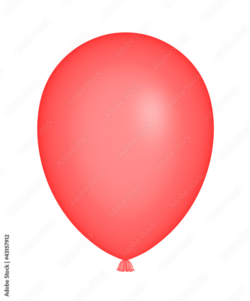 balloon on a white background balloon on a white background