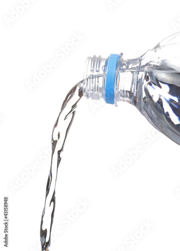 water to pour from bottle
