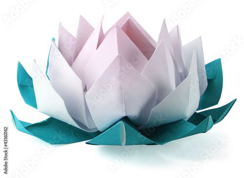Origami lotus
