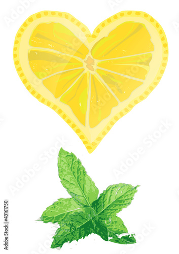 Corazón de limón