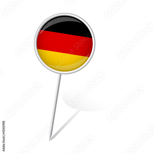 Pin rund - DEUTSCHLAND