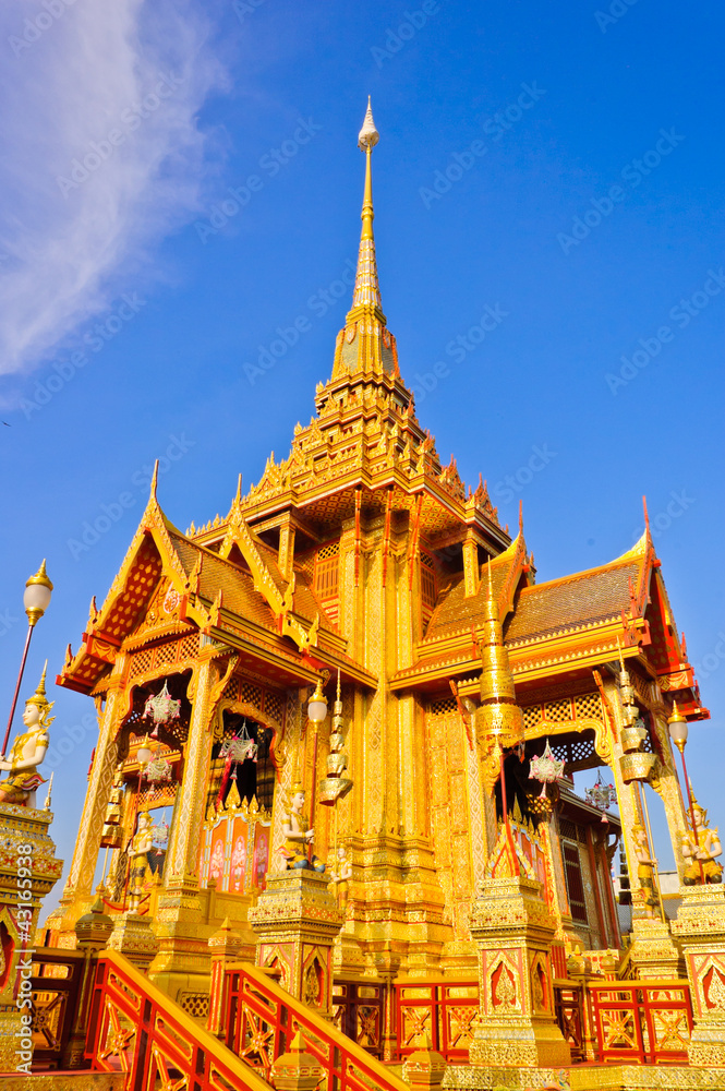 Fototapeta premium Thai royal crematorium in Bangkok, Thailand