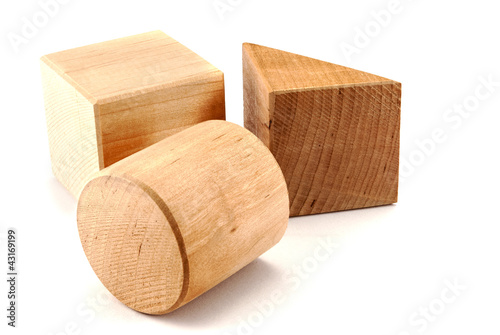 Geometrical shapes.