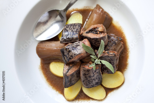 Fotografía Lamproie, poisson, aliment, cuisine, gastronomie, sauce