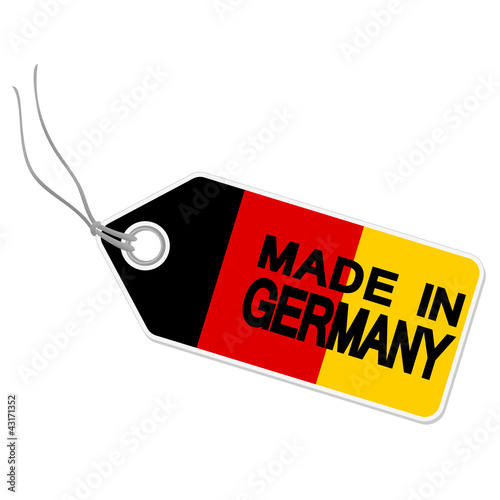Anhänger mit  MADE IN GERMANY