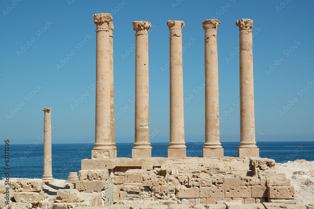 Libia. Sabratha tempio di Iside