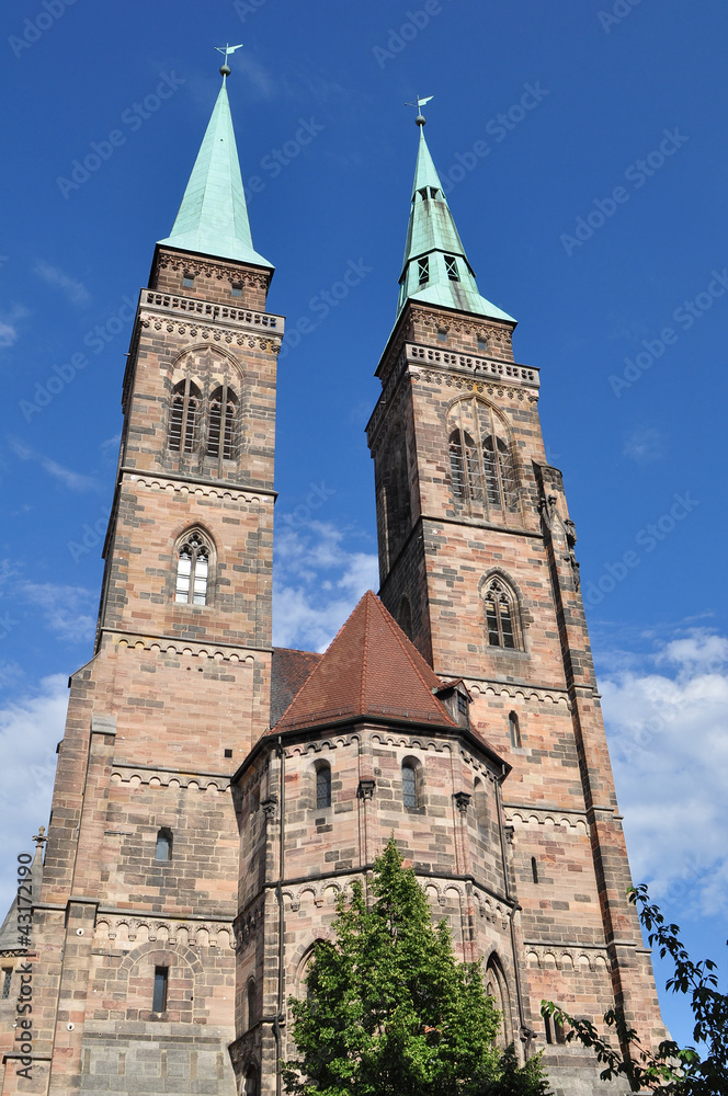 Sankt Sebaldus church,Nuremberg,Germany