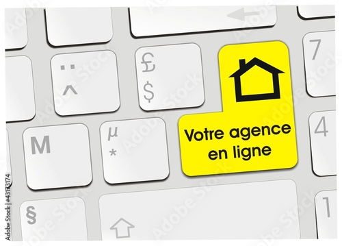 clavier votre agence en ligne