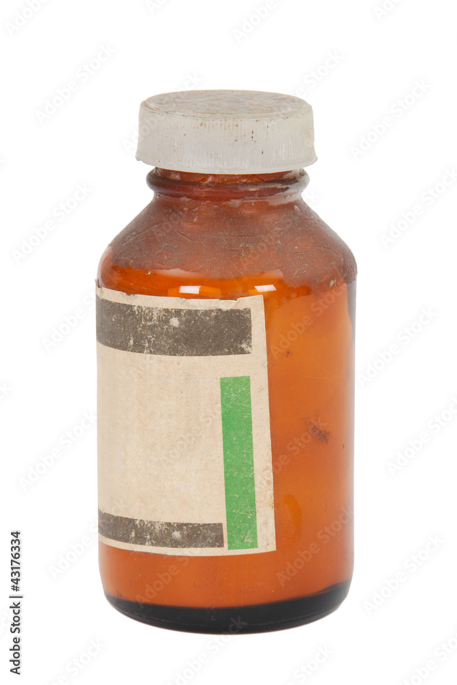 Obraz premium Bottle with a chemical reagent