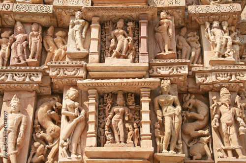 Adinath Temple in Khajuraho India photo
