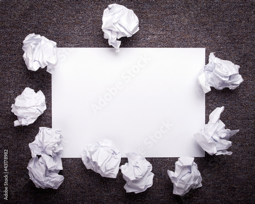 Crumpled Paper Dark Background