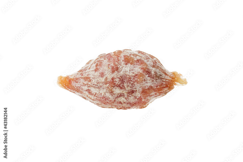 Close-up of salami of Italy