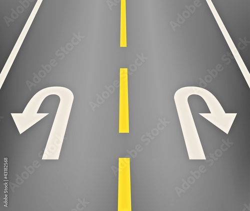 Turn the car ahead