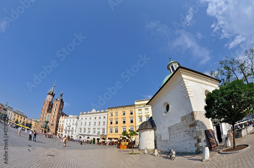 Old Town square in Krakow, Poland #43190756