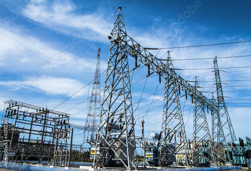 High voltage substation