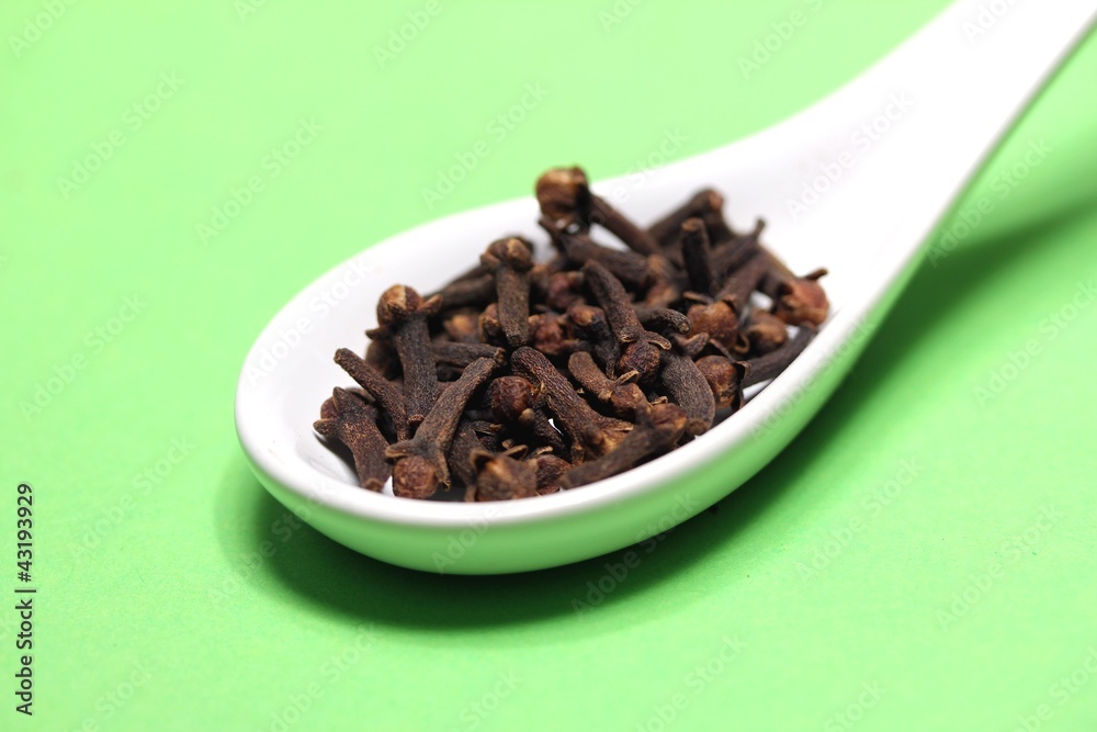 cloves on a spoon cloves on a spoon