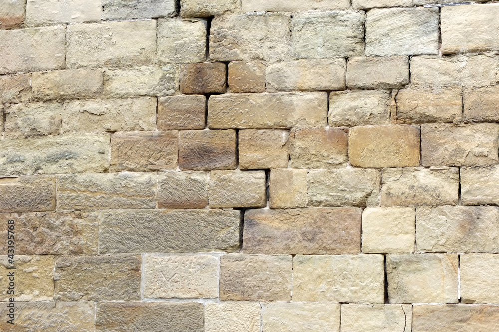 Fototapeta premium Sandsteinmauer