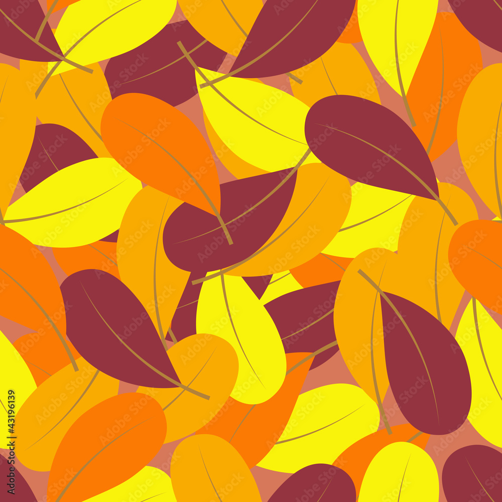 Autumn leaf seamless pattern Autumn leaf seamless pattern