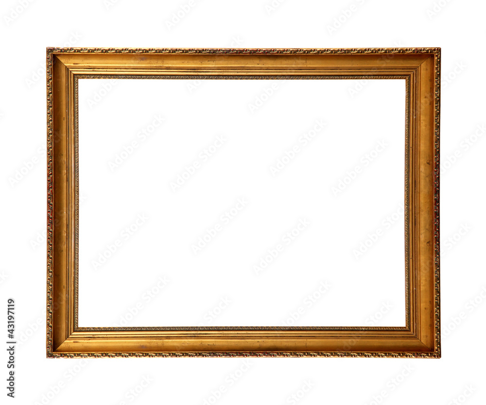 Old gold frame Old gold frame
