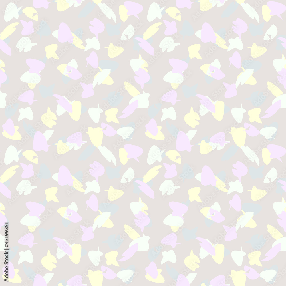 Seamless Background - Pastel Blots Seamless Background - Pastel Blots