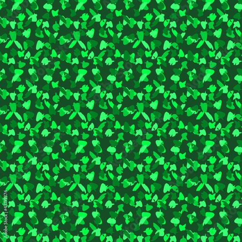 Seamless Background - Green leaves