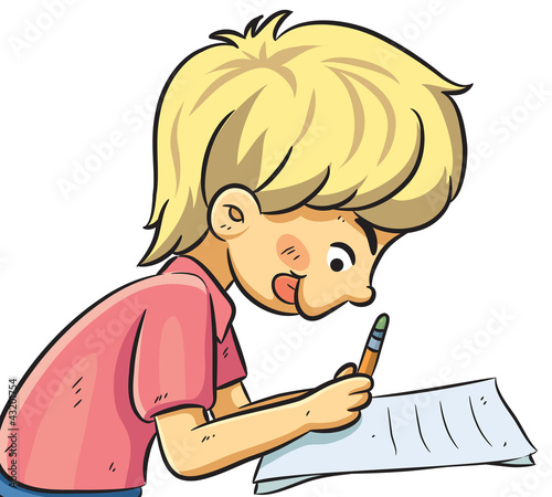 Boy Studying