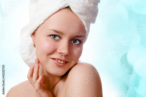 Woman With a Towel