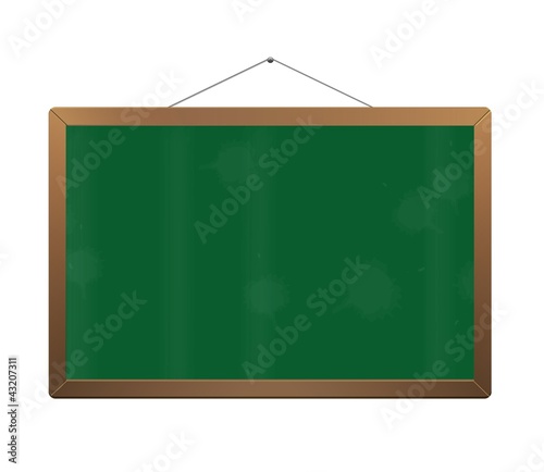 green chalkboard