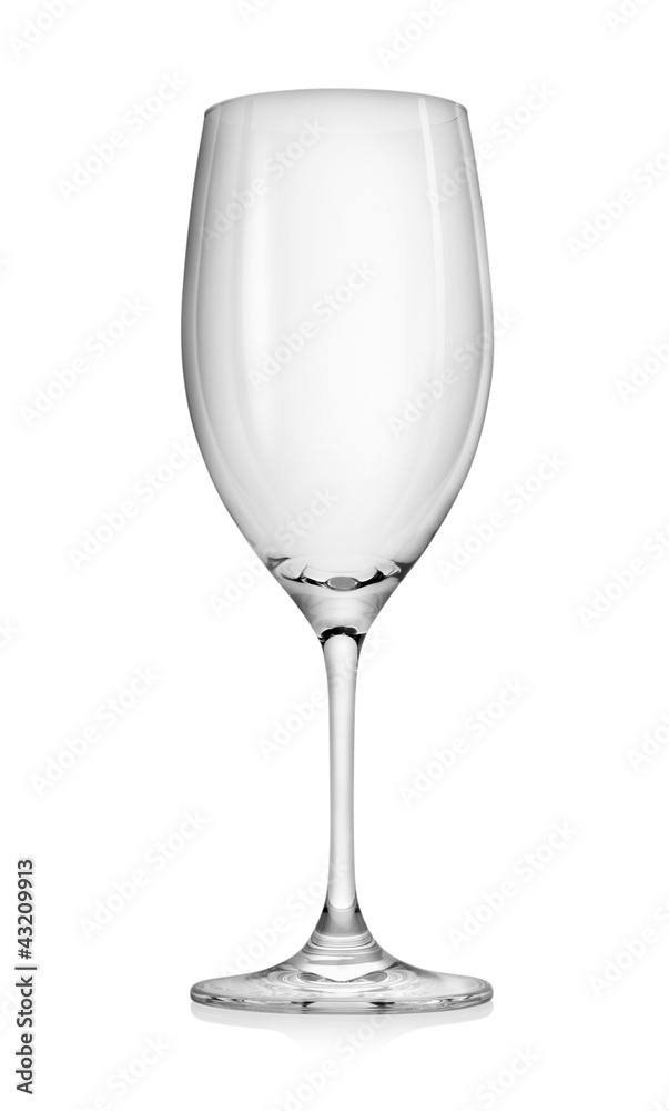 Empty wineglass Empty wineglass