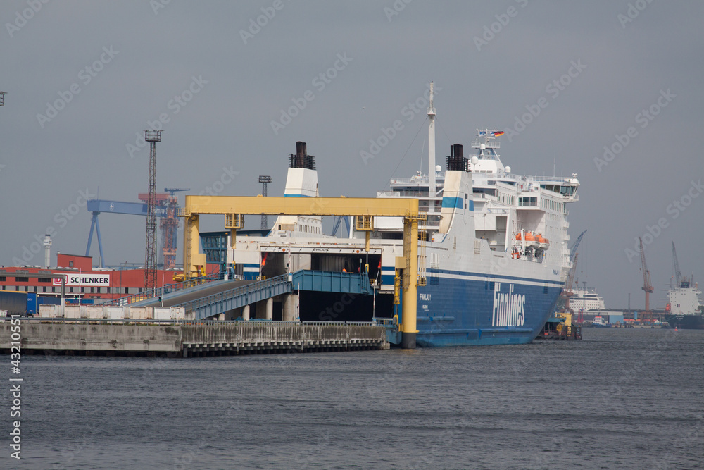 Naklejka premium Schiff