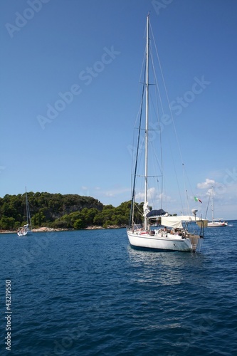 Sailboat in the Adriatic