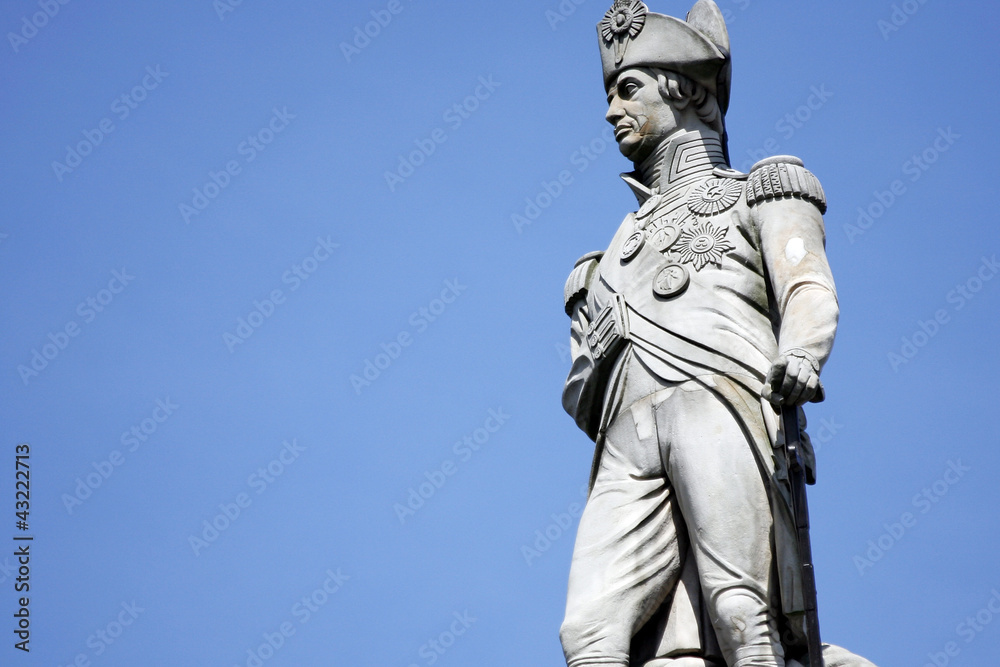 Naklejka premium Nelson statue