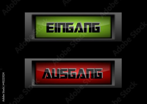 eingang - ausgang