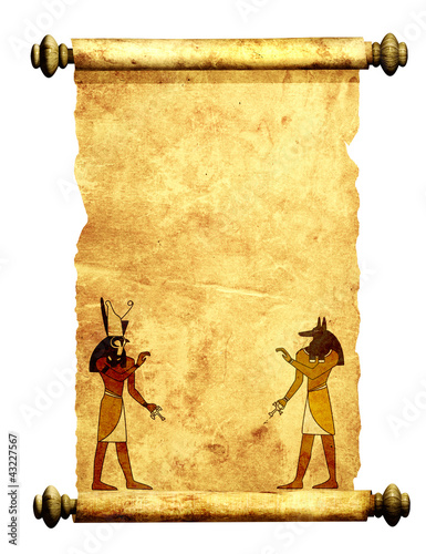 Anubis and Horus