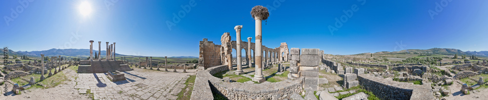 Fototapeta premium Forum at Volubilis, Morocco
