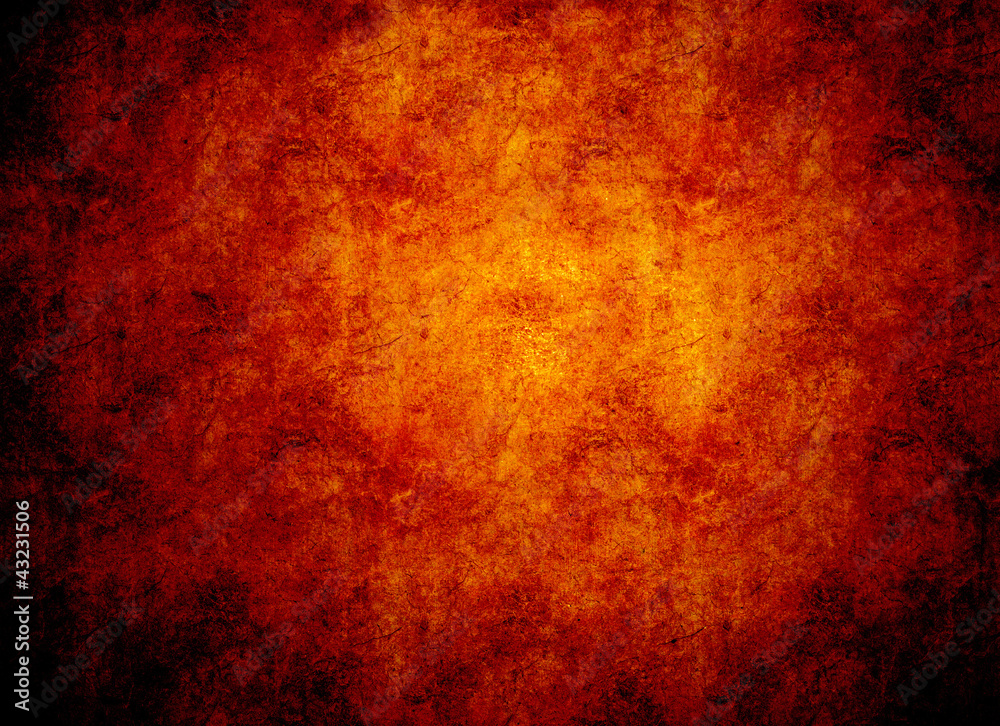 Glowing hot rock background