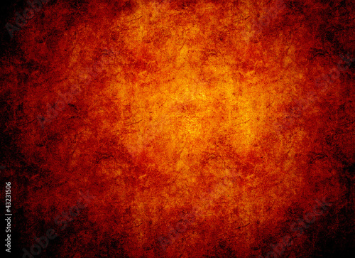 Fotografie Glowing hot rock background