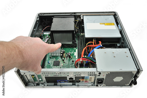 Naklejka Diagnosic d'un PC
