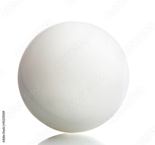 ping-pong ball isolated on white