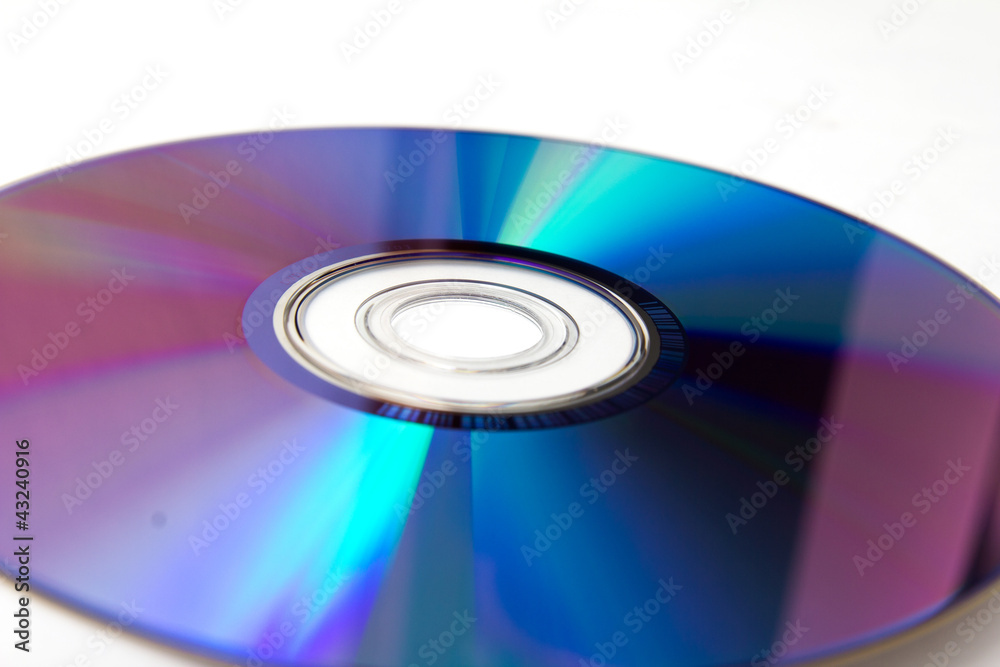 disks on a white background