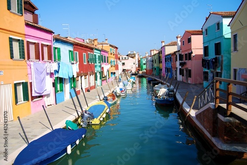 Canal en Burano, Venecia © Daniel Garcia