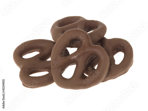 Obraz na płótnie Chocolate Pretzels